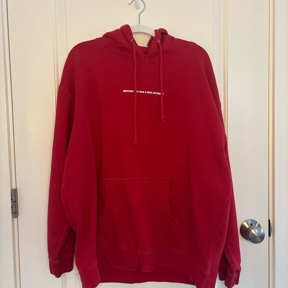 We’re Not Really Strangers I’m So Happy We Met Hoodie - Picture 4 of 8